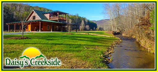 Daisy's Creekside North Carolina Creekside Cabin Rental